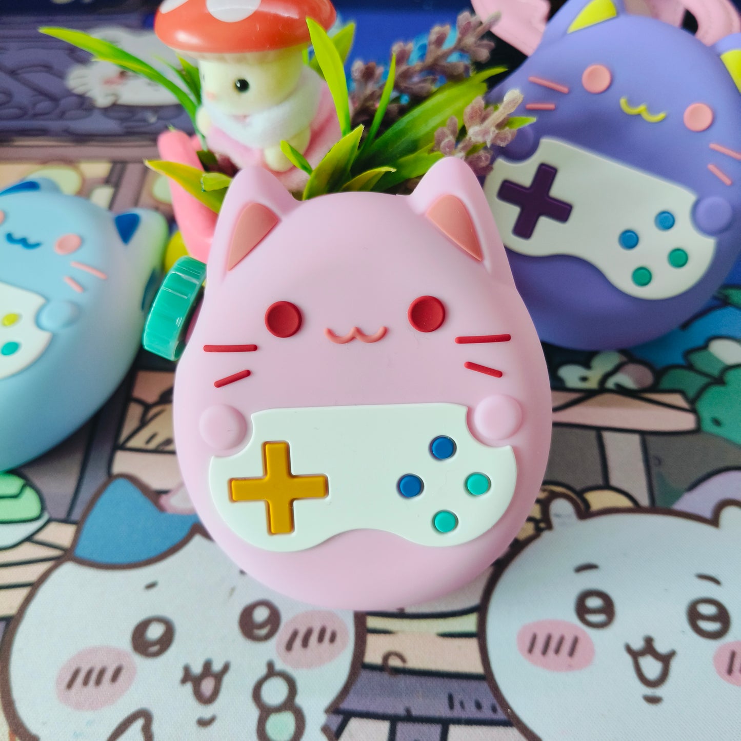 Tamagotchi aradise Gamer Cat Silicone Cover