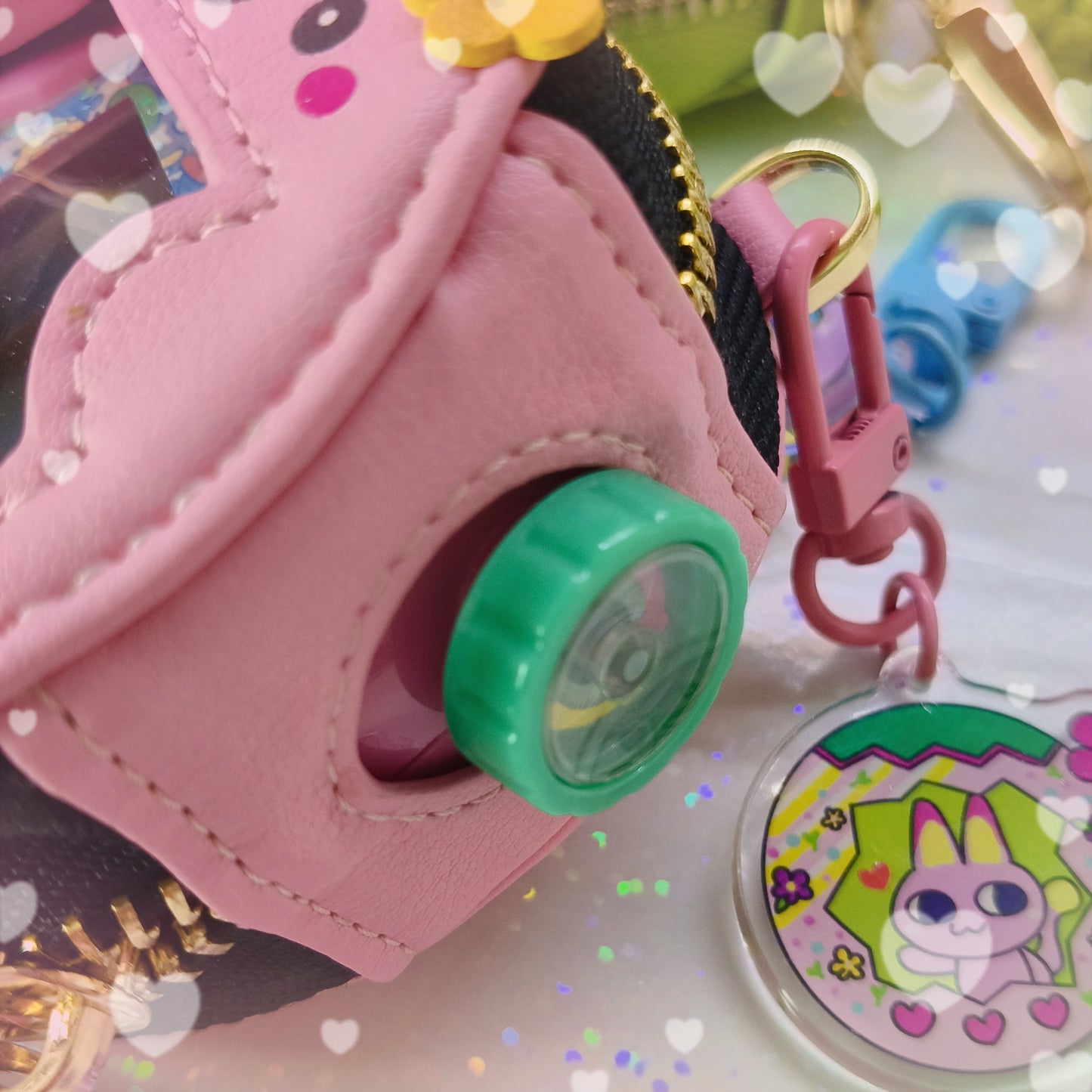 (Pre-Order) Tamagotchi Violetchi Zipper Pouch for Paradise!❤️