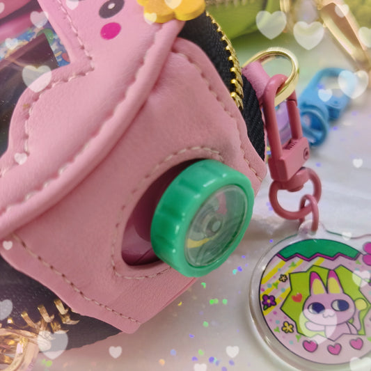 (Pre-Order) Tamagotchi Violetchi Zipper Pouch for Paradise!❤️