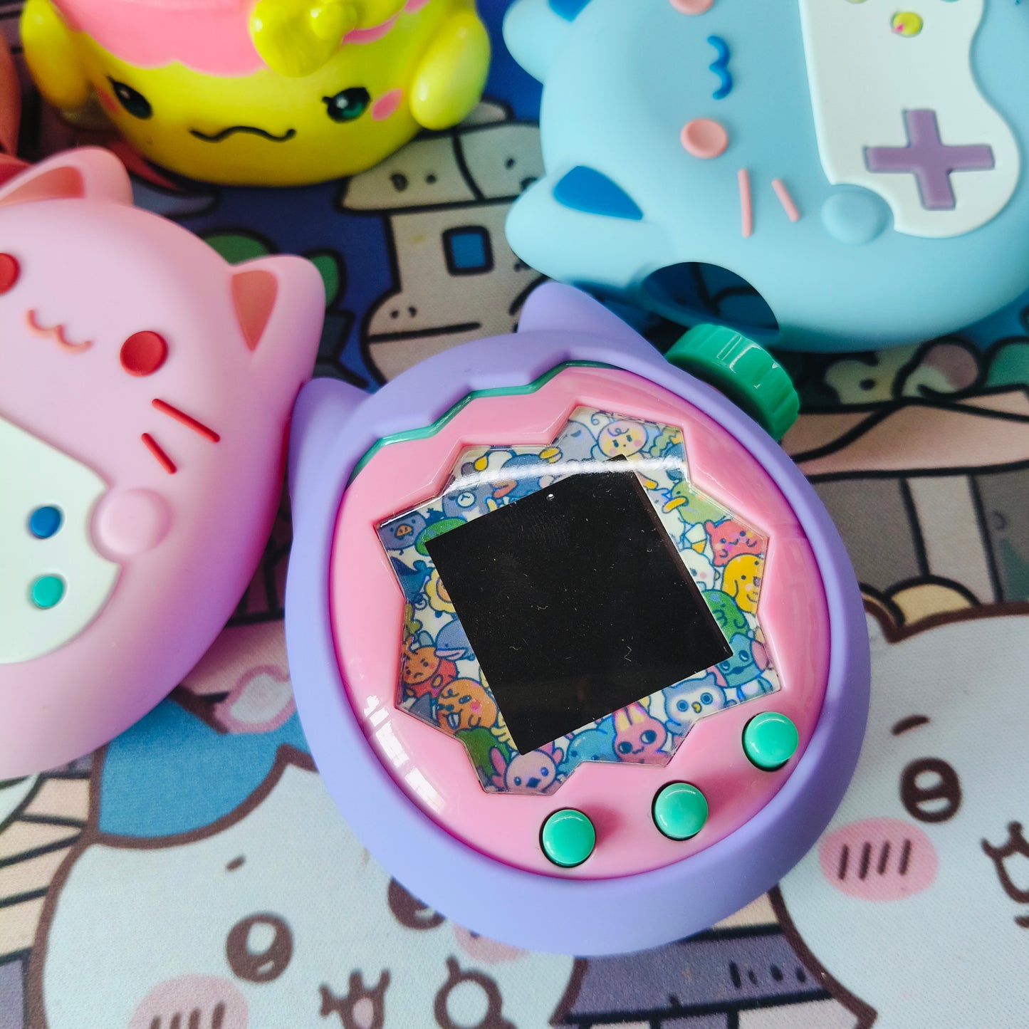 Tamagotchi aradise Gamer Cat Silicone Cover