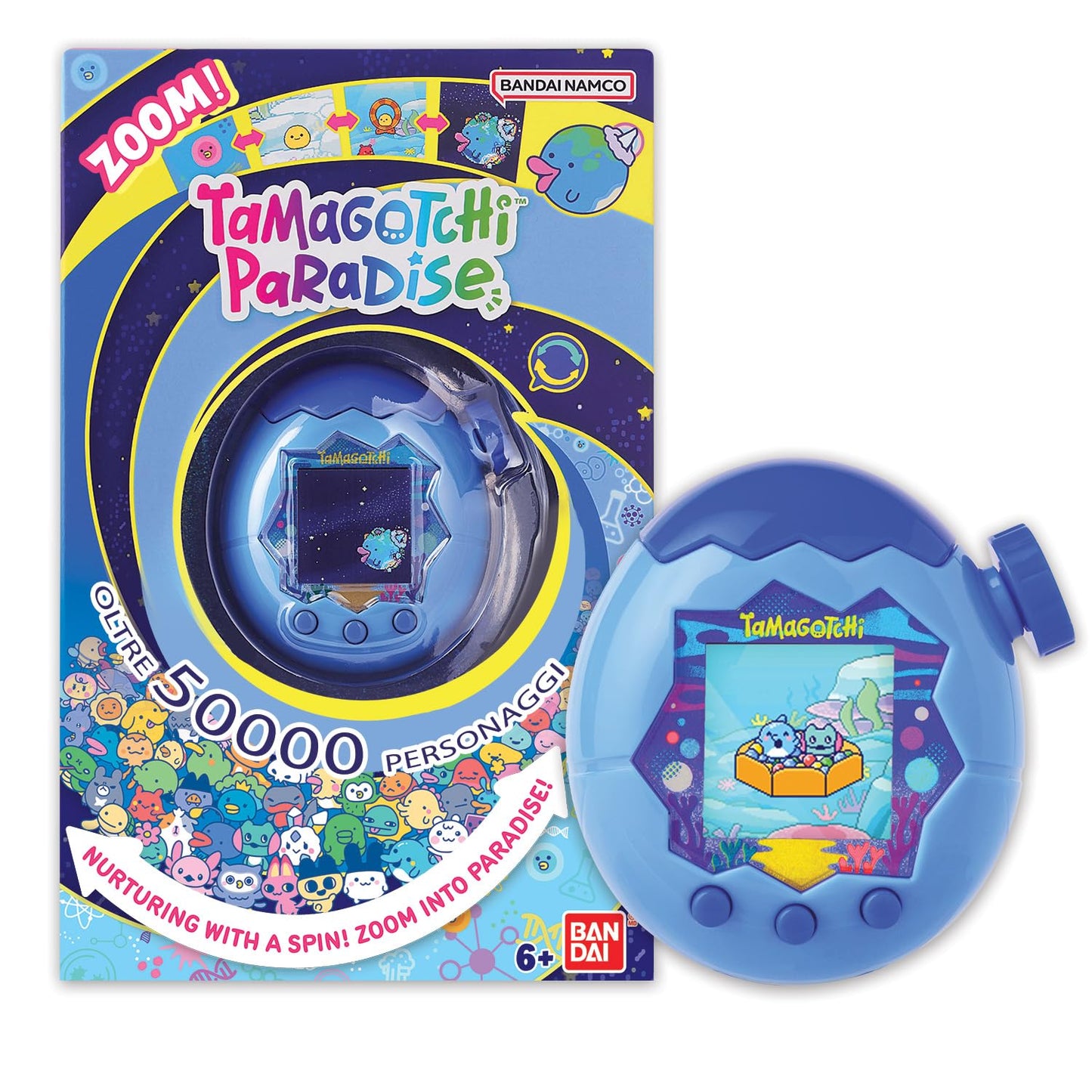 (Pre-Order) Tamagotchi Paradise + Violetchi Zipper Pouch BUNDLE