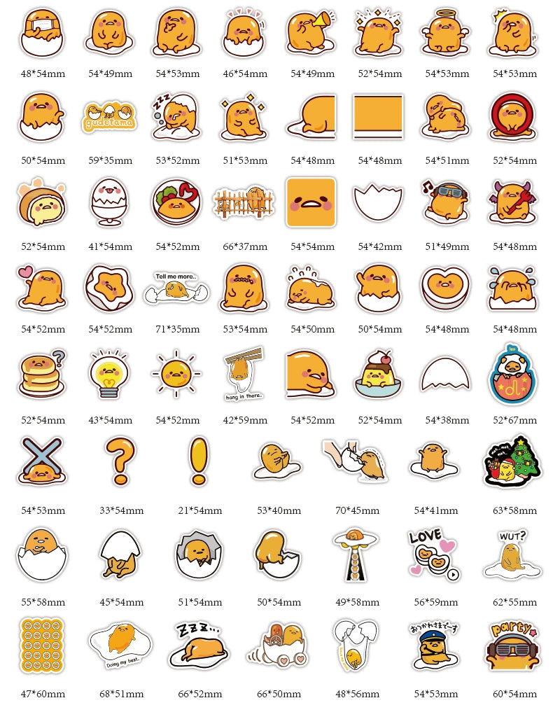 Gudetama Stickers Pack