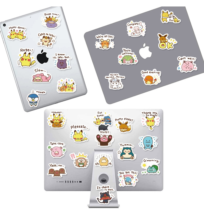 Pokemon with word Stickers Pack