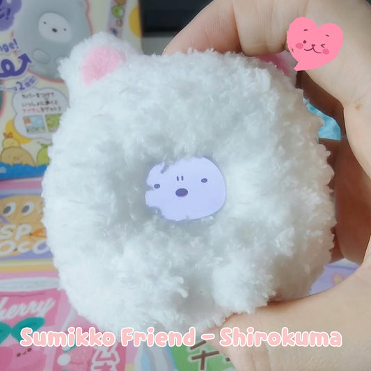 Sumikko Friends Fuzzy Pouch
