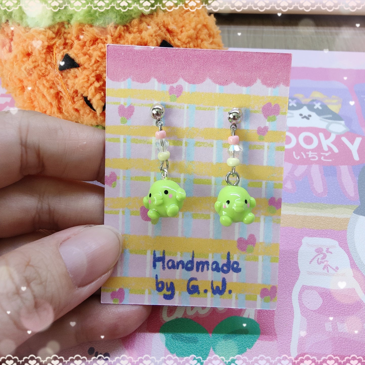 Cute Handmade Kuchipatchi Earing