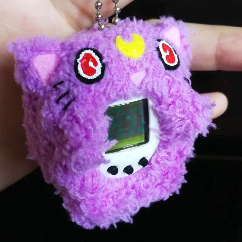 Diana Cat Tamagotchi Front Facing Cover Fuzzy N Chic