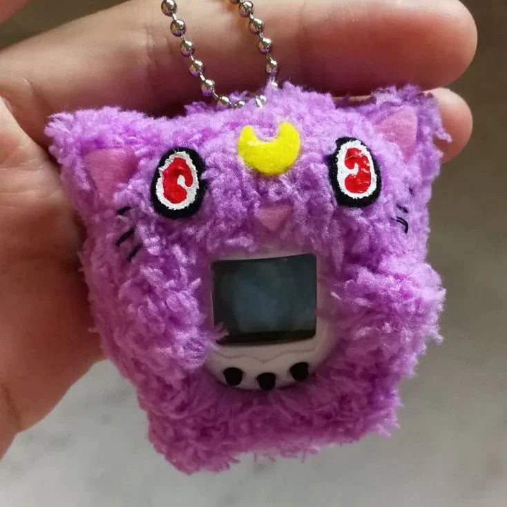 Diana Cat Tamagotchi Front Facing Cover Fuzzy N Chic