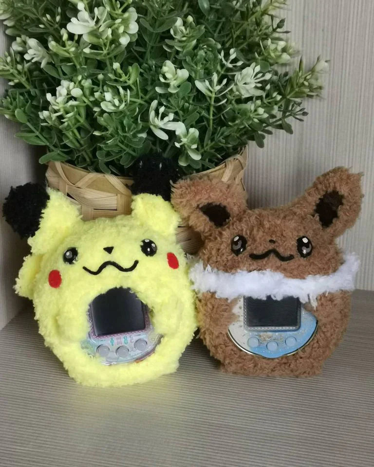 Eevee Fuzzy Tamagotchi Cover Fuzzy N Chic