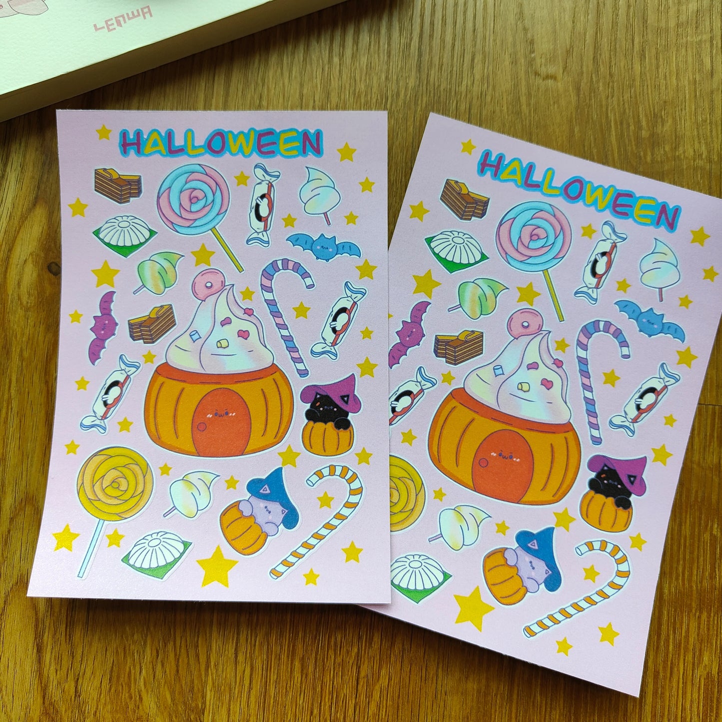 Halloween Candy Stickers Fuzzy N Chic