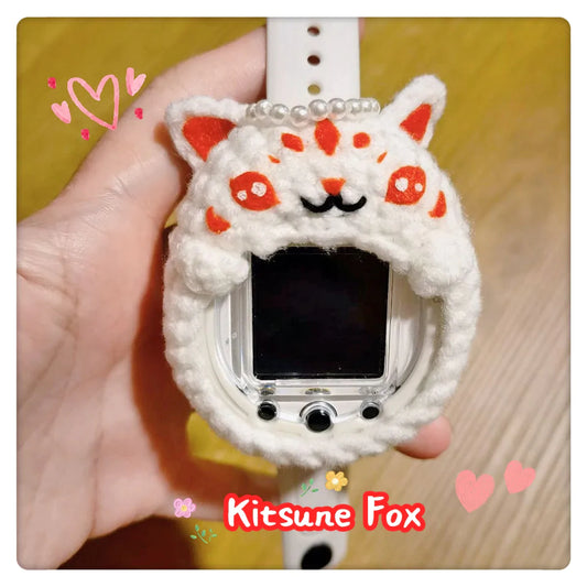 Kitsune Fox Tamagotchi Cover Fuzzy N Chic