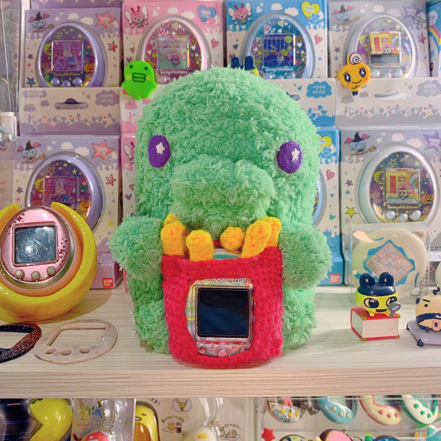 Kuchipatchi Plush Tamagotchi Cover/Holder Fuzzy N Chic