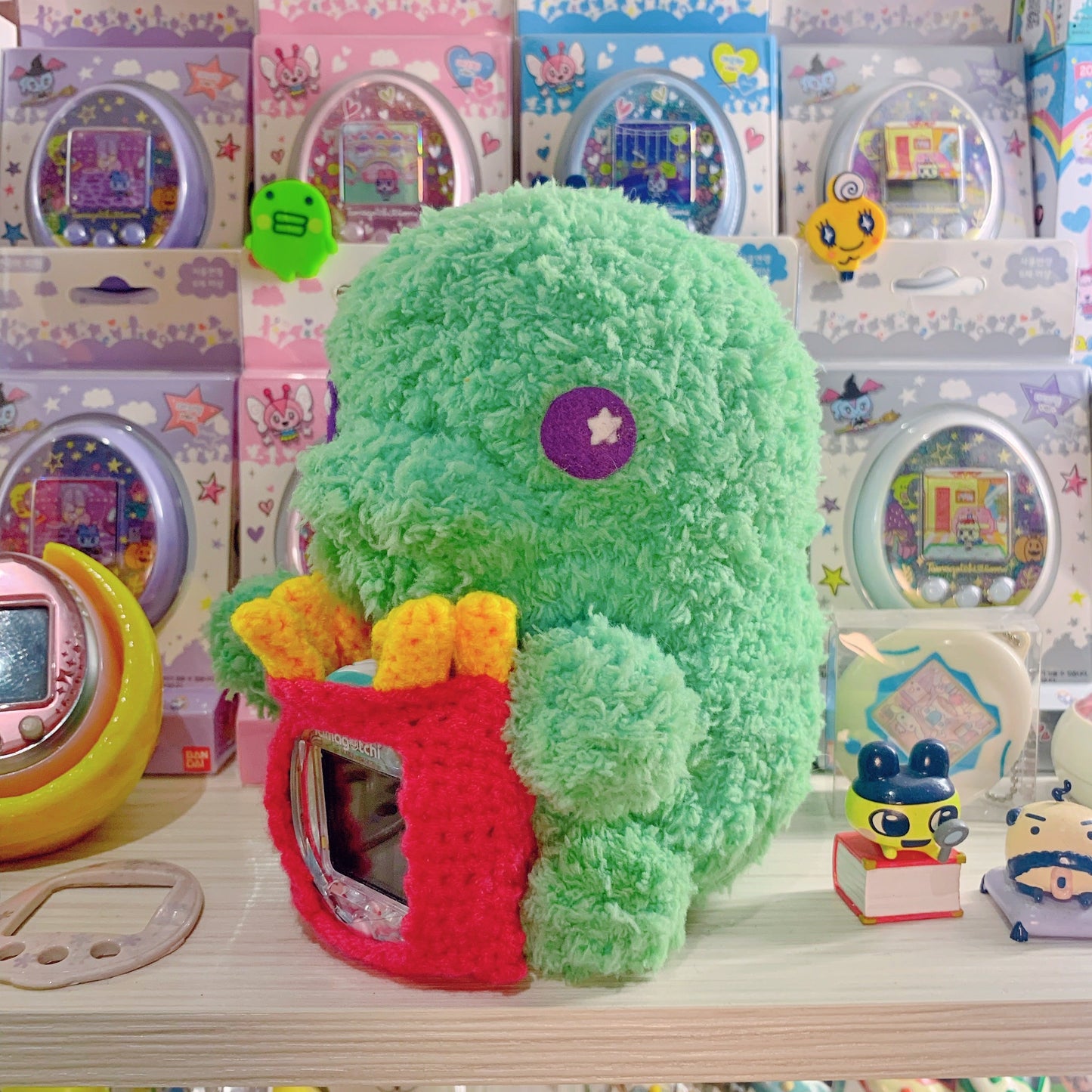 Kuchipatchi Plush Tamagotchi Cover/Holder Fuzzy N Chic