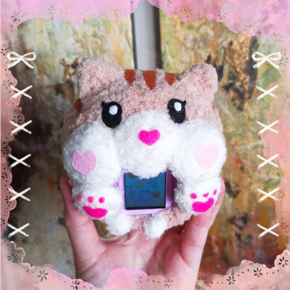 Motchimaruzu Punitto Nyanko Cover (Squishy Cat V-Pet) Fuzzy N Chic