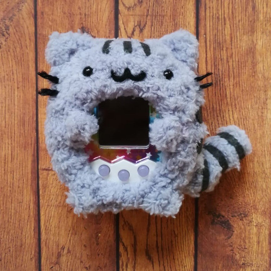 Pusheen Tamagotchi Cover (front facing) Fuzzy N Chic