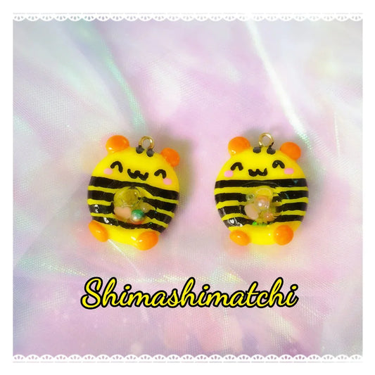 Shimashimatchi glow in dark Clay Charms Fuzzy N Chic