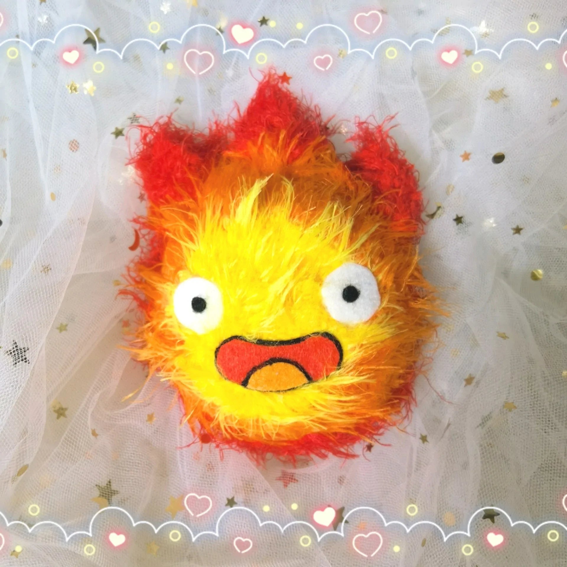 Studio Ghibli Calcifer Tamagotchi Cover Fuzzy N Chic