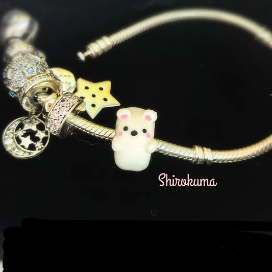 Sumikko Shirokuma Bracelet Charm Fuzzy N Chic
