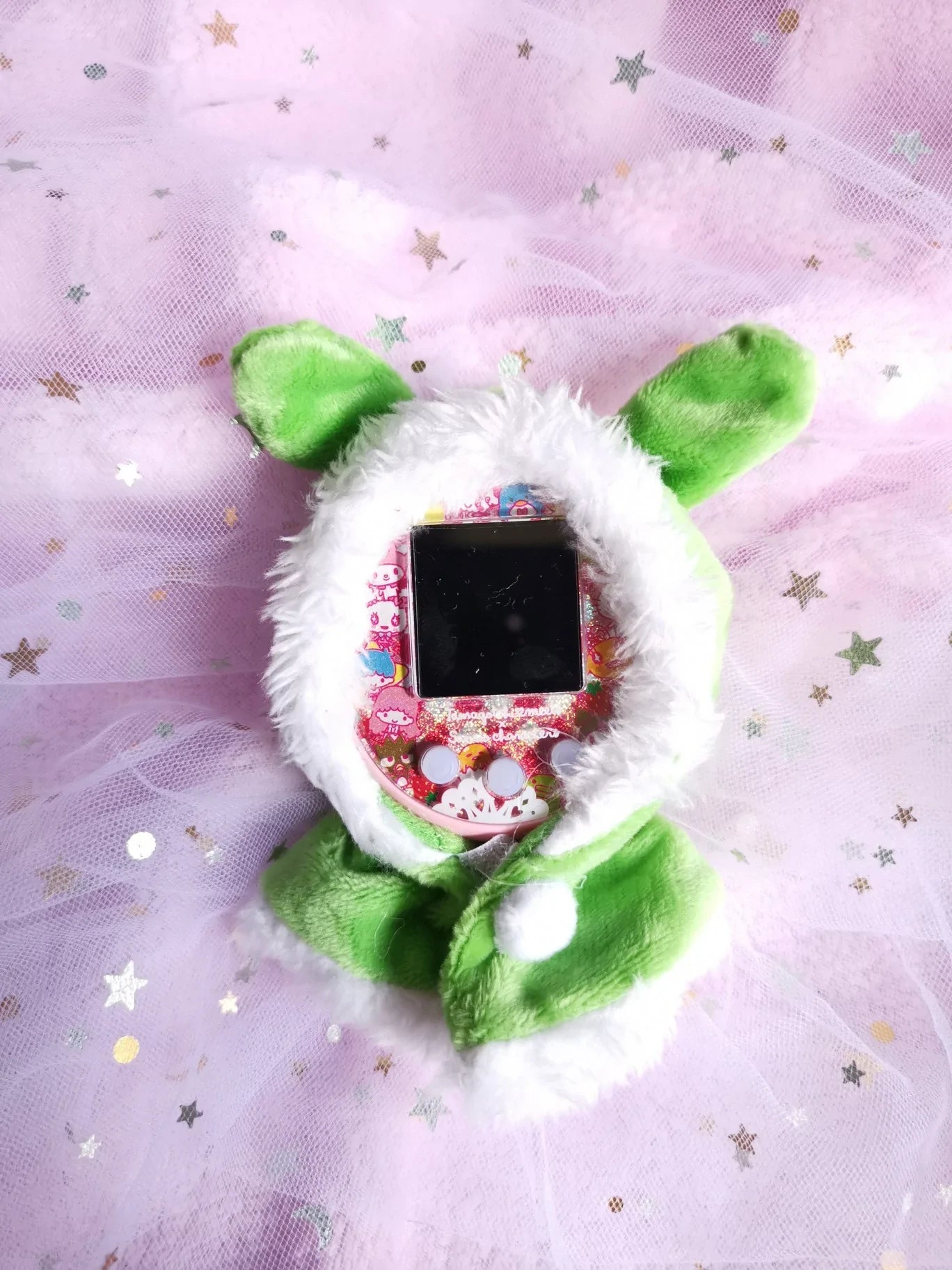 Tamagotchi Hoodie - Christmas Fuzzy N Chic