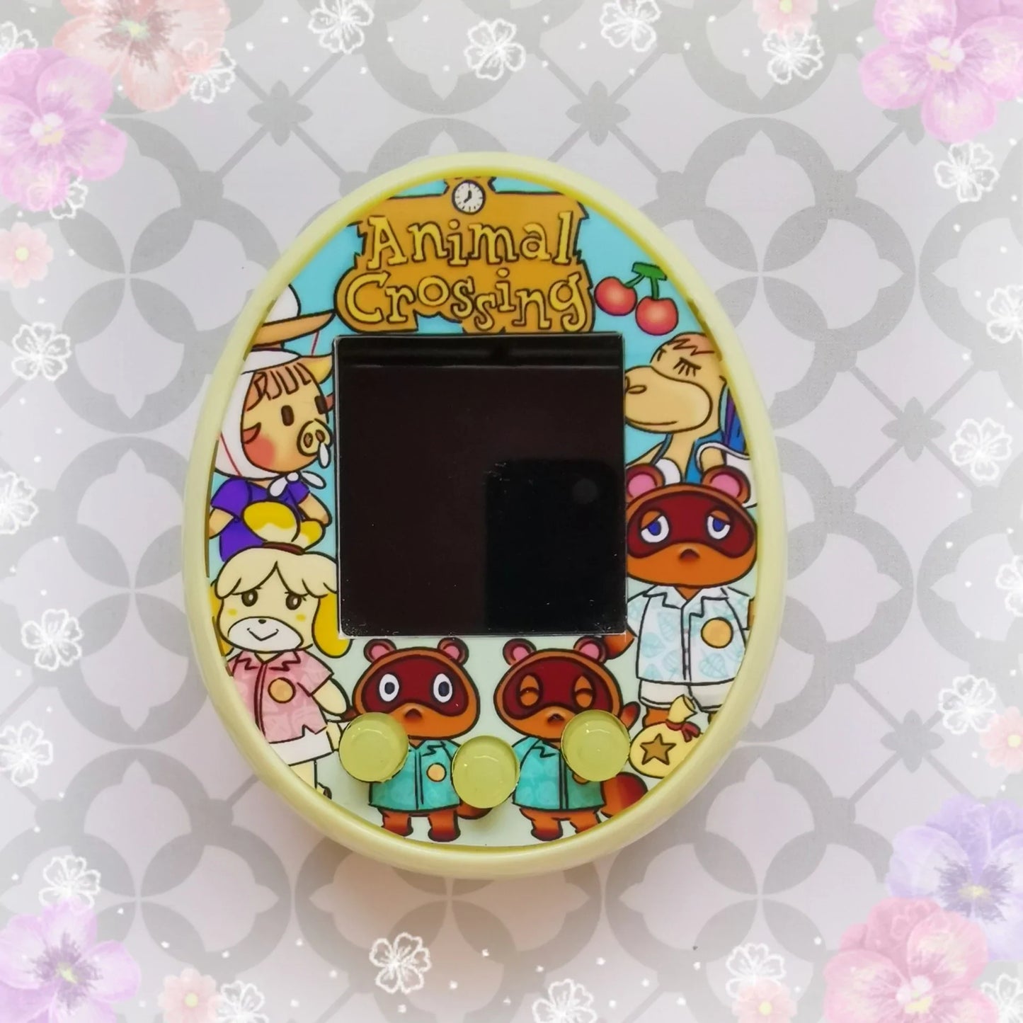 Tamagotchi Meets/On Faceplate - Animal Crossing Fuzzy N Chic