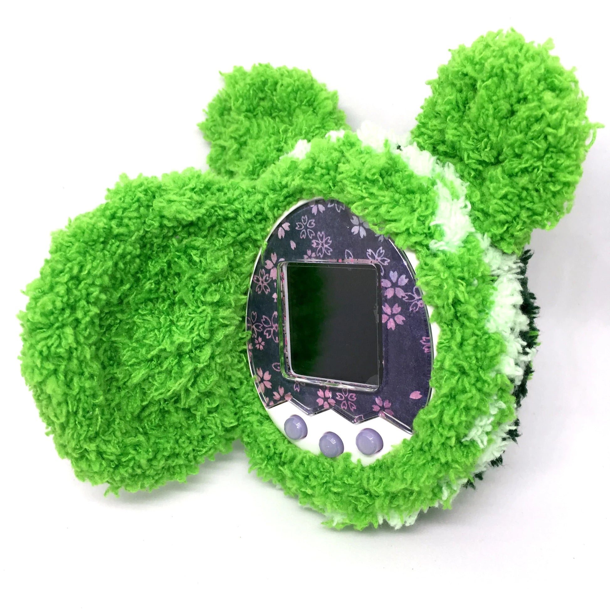 Tamagotchi Multicolor Cover with Bear Ears Fuzzy N Chic