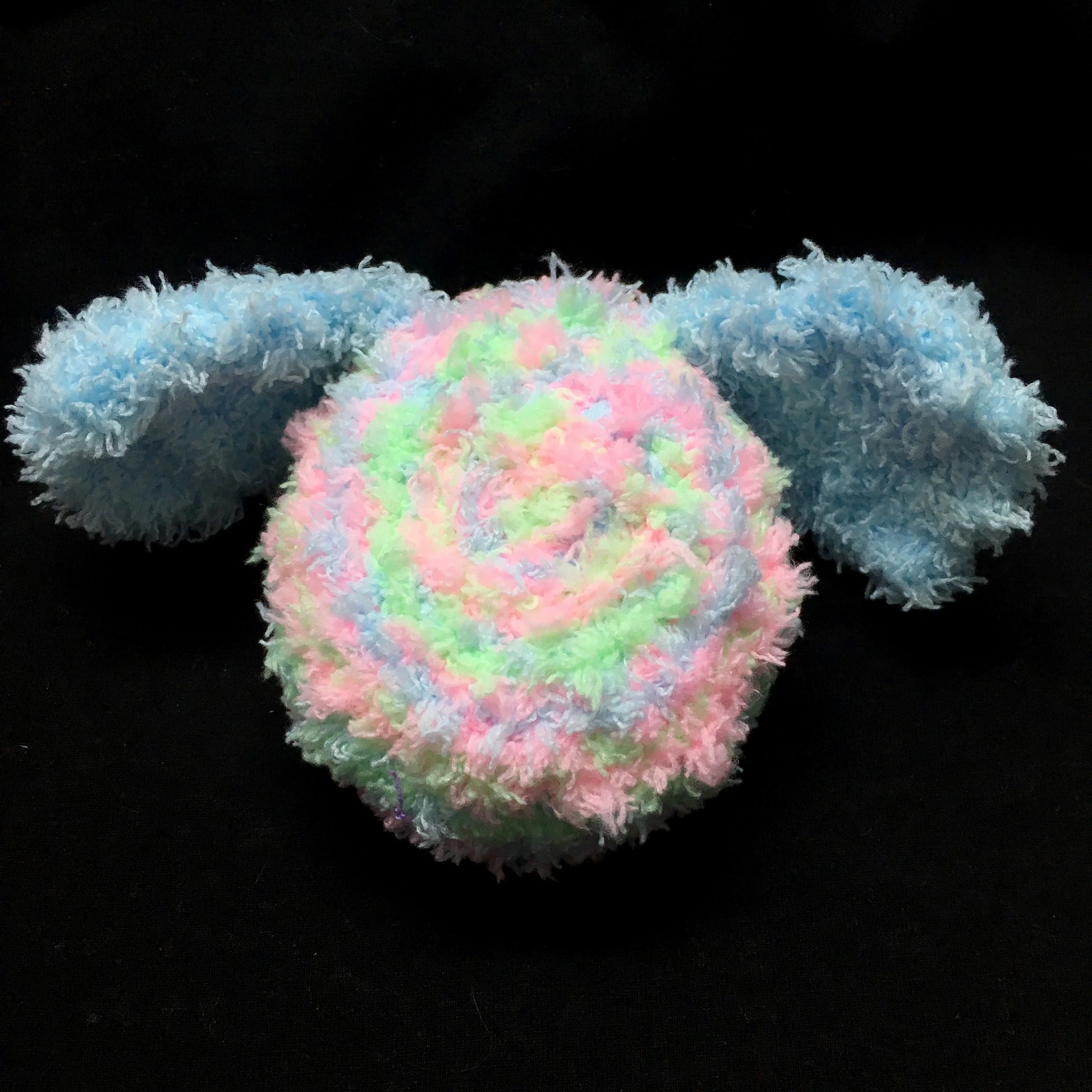 Tamagotchi Multicolor Cover with Floppy Ears Fuzzy N Chic