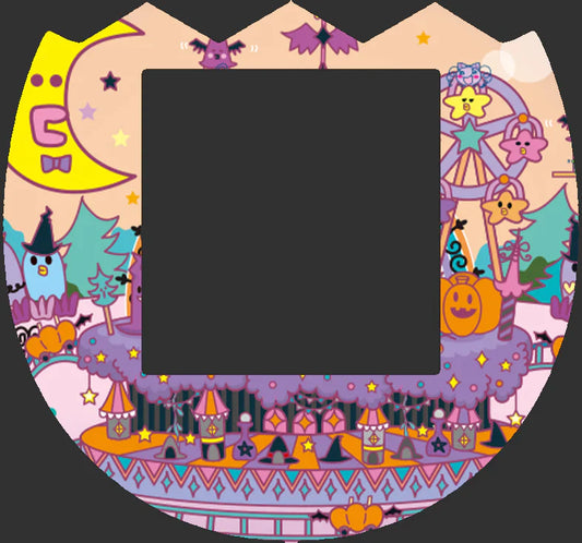 Tamagotchi Pix faceplate - Halloween Town Fuzzy N Chic