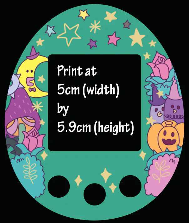 Tamagotchi Some Faceplate For Meets/On Fuzzy N Chic
