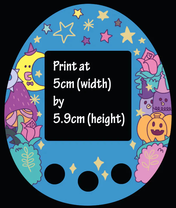 Tamagotchi Some Faceplate For Meets/On Fuzzy N Chic