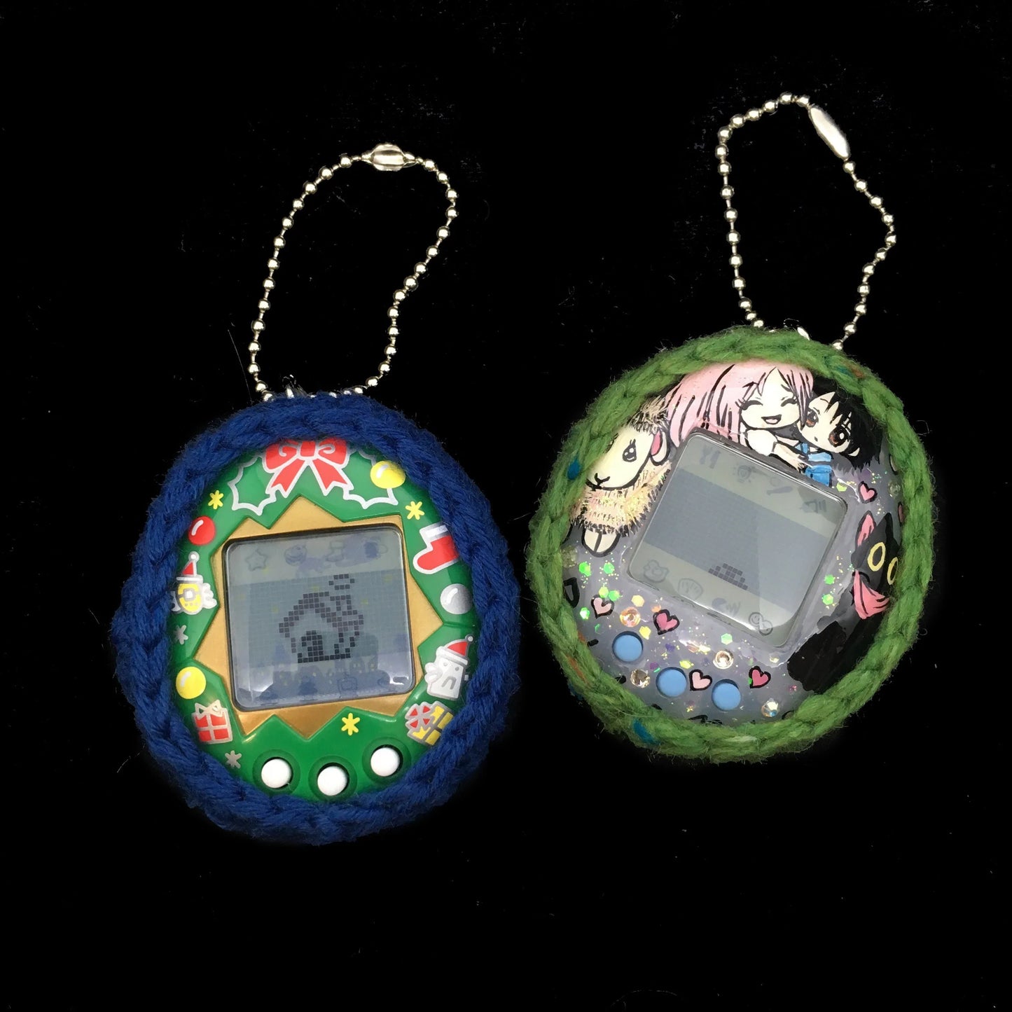 Tamagotchi Vintage, Connection / Connexion Crochet Cover Fuzzy N Chic