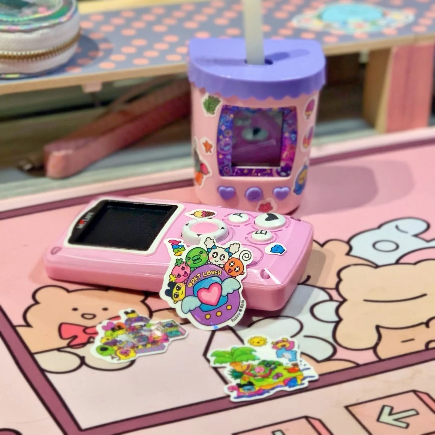 Vpet Lover Tamagotchi Stickers Fuzzy N Chic