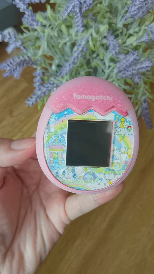 Tamagotchi Pix Glitter Silicone Cover