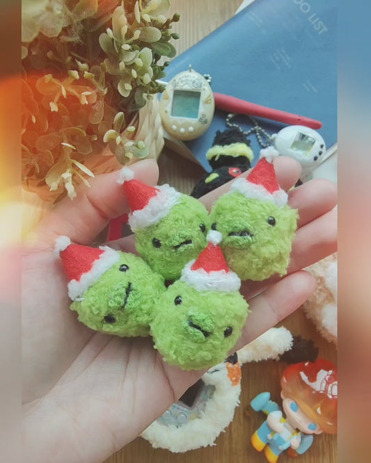 Kuchipatchi 圣诞帽钥匙扣